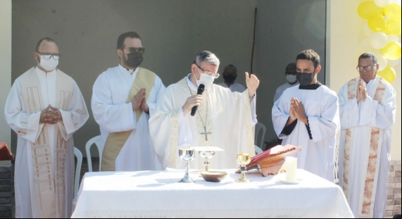 Missa do Círio 2021 na Capela da Piedade na Areia Branca com o nosso Bispo Diocesano Dom Jesus Maria